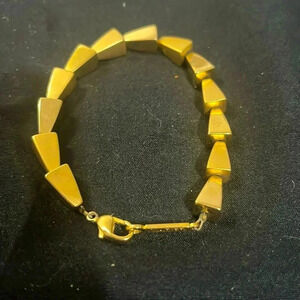 Gold tone Napier bracelet
